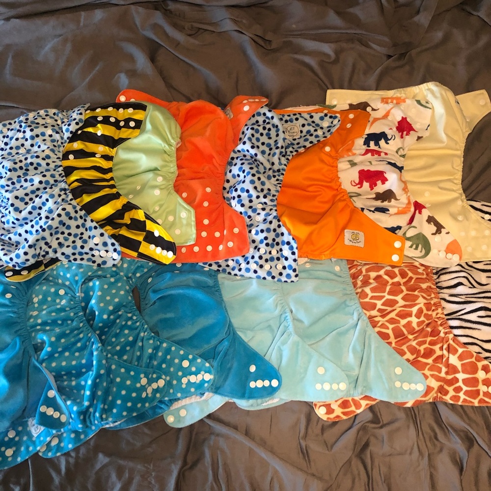 Pocket Cloth Diaper Bundle